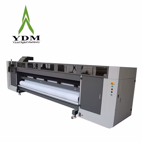 Máquina de impresión digital con certificación CE con cabezal de impresión Ricoh G5 utilizado para materiales de rollo a rollo
