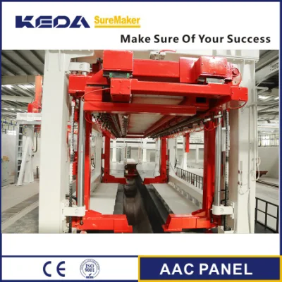 Máquina automática para fabricar bloques y paneles AAC/Línea de producción