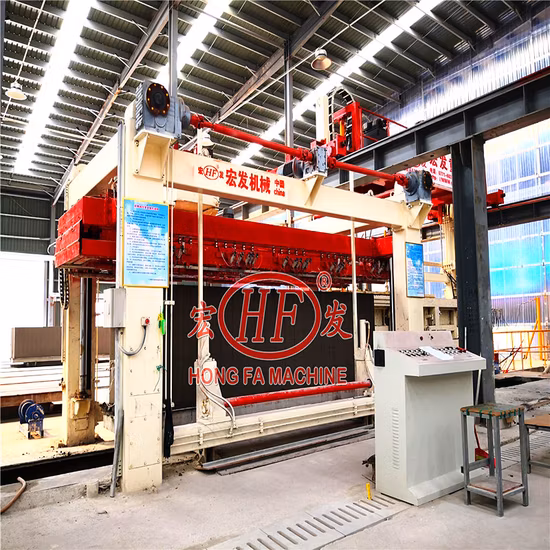 Línea de producción de bloques Hongfa AAC Máquina para fabricar bloques de hormigón ligero/ Planta AAC