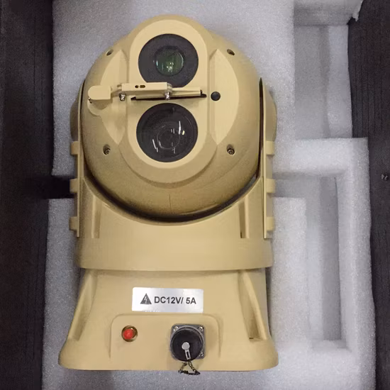 30X Opticol Zoom 5MP 384*288 17um 40mm Vehículo de red térmica inteligente/cámara de seguridad IP PTZ a bordo