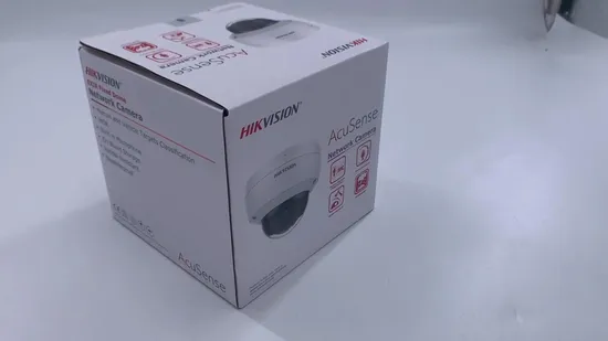 Hikvision 4 MP Acusense red domo fijo IP CCTV Poe cámara con micrófono Ds-2CD2146g2-I (SU)
